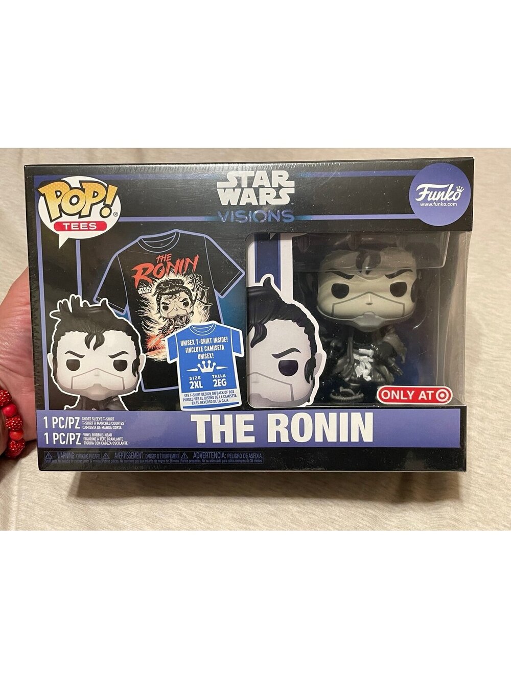 The last ronin funko pop with shirt 2xl